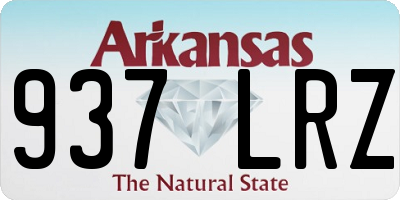 AR license plate 937LRZ