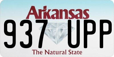 AR license plate 937UPP
