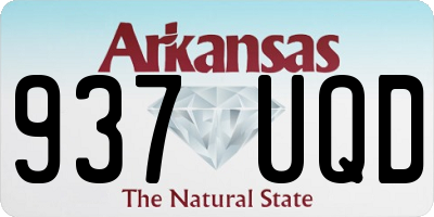 AR license plate 937UQD