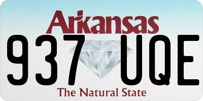 AR license plate 937UQE