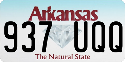 AR license plate 937UQQ