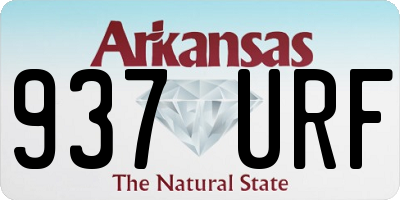 AR license plate 937URF