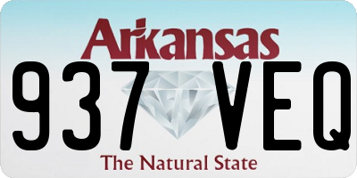 AR license plate 937VEQ