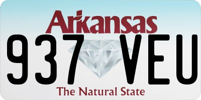 AR license plate 937VEU