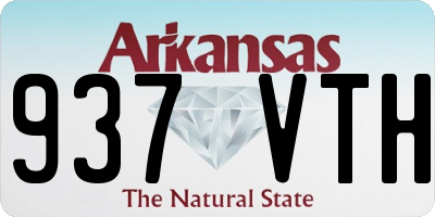 AR license plate 937VTH
