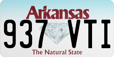 AR license plate 937VTI