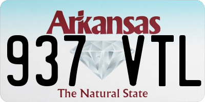 AR license plate 937VTL