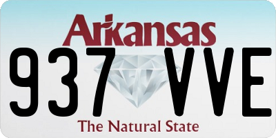 AR license plate 937VVE