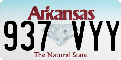 AR license plate 937VYY
