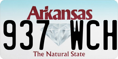 AR license plate 937WCH