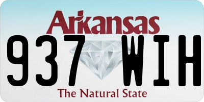 AR license plate 937WIH