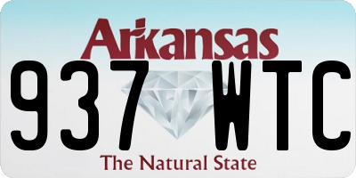 AR license plate 937WTC