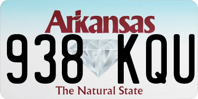 AR license plate 938KQU