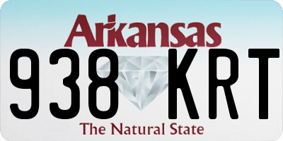 AR license plate 938KRT