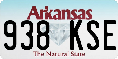 AR license plate 938KSE