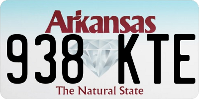 AR license plate 938KTE