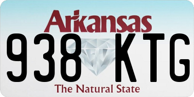 AR license plate 938KTG