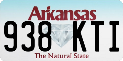 AR license plate 938KTI