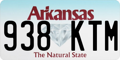 AR license plate 938KTM