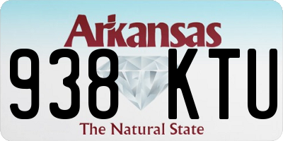 AR license plate 938KTU