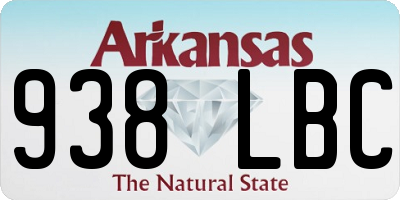 AR license plate 938LBC