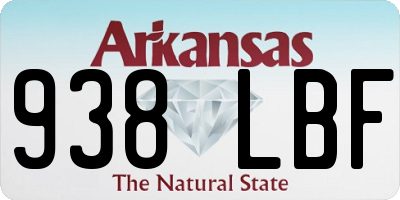 AR license plate 938LBF