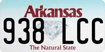 AR license plate 938LCC