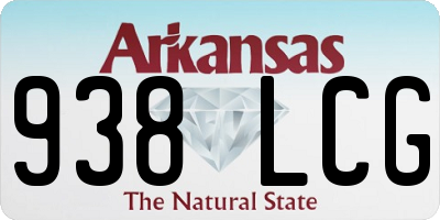 AR license plate 938LCG