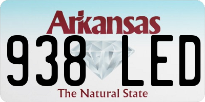 AR license plate 938LED