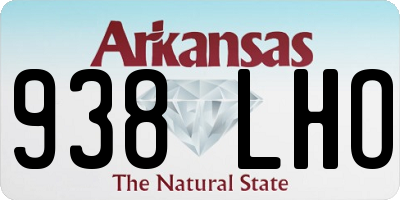 AR license plate 938LHO
