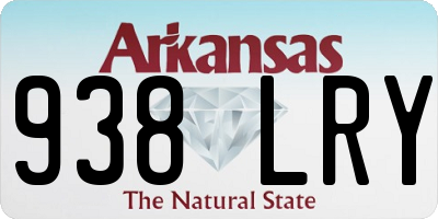 AR license plate 938LRY