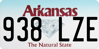 AR license plate 938LZE