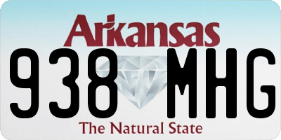 AR license plate 938MHG