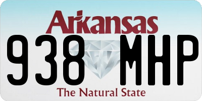 AR license plate 938MHP