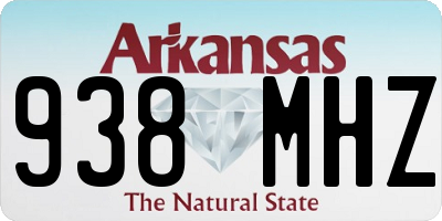 AR license plate 938MHZ