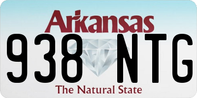 AR license plate 938NTG