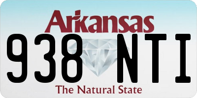 AR license plate 938NTI