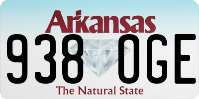 AR license plate 938OGE