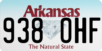 AR license plate 938OHF