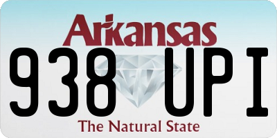 AR license plate 938UPI