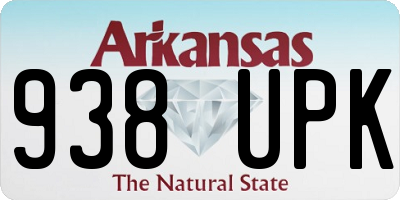 AR license plate 938UPK