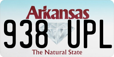 AR license plate 938UPL