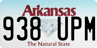 AR license plate 938UPM
