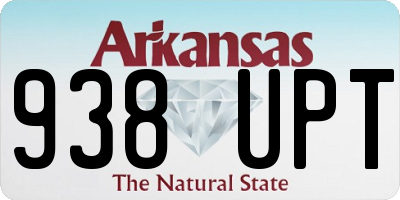 AR license plate 938UPT
