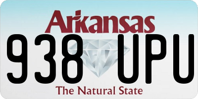 AR license plate 938UPU