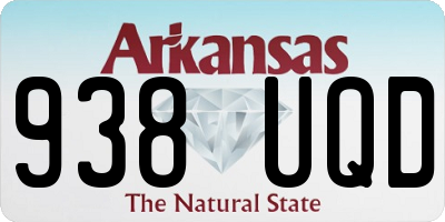 AR license plate 938UQD