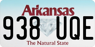 AR license plate 938UQE