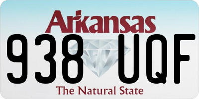 AR license plate 938UQF