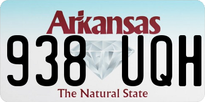 AR license plate 938UQH