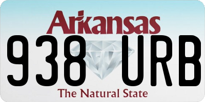 AR license plate 938URB